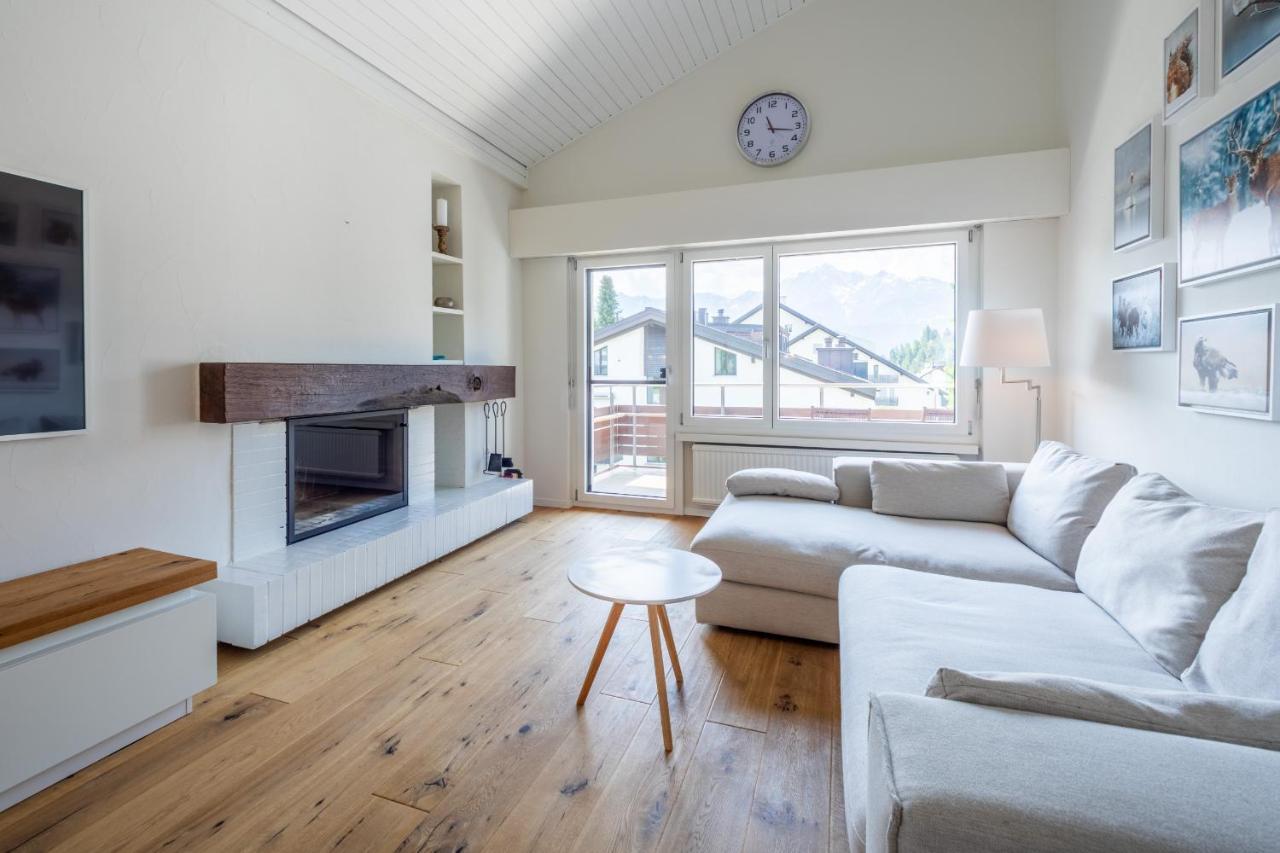 Appartamento Casa Curnera 8 Laax Esterno foto